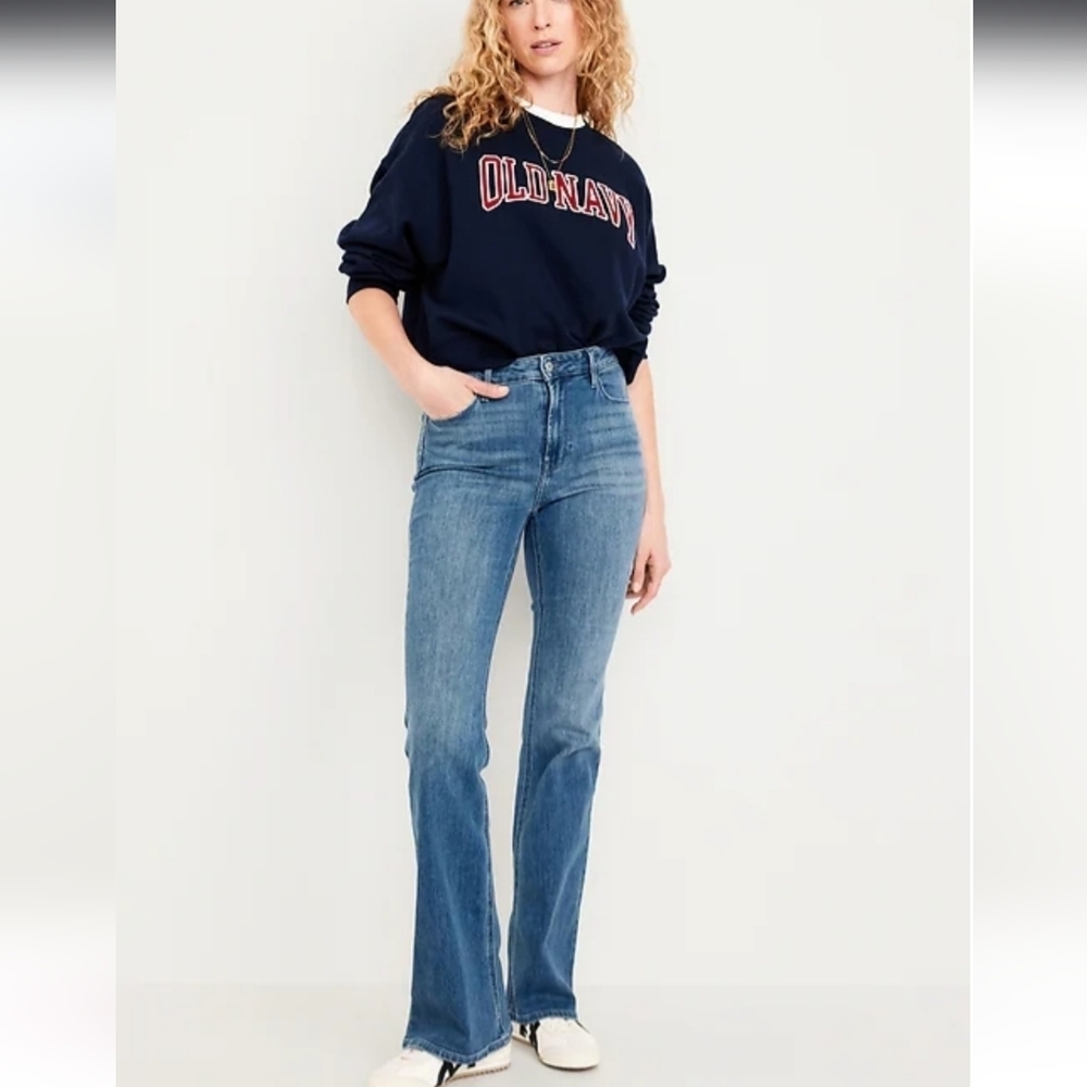 Old Navy  High Rise Wow Flare Jeans Pants